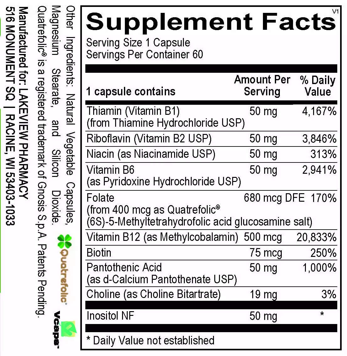 BALANCE B COMPLETE 60 COUNT